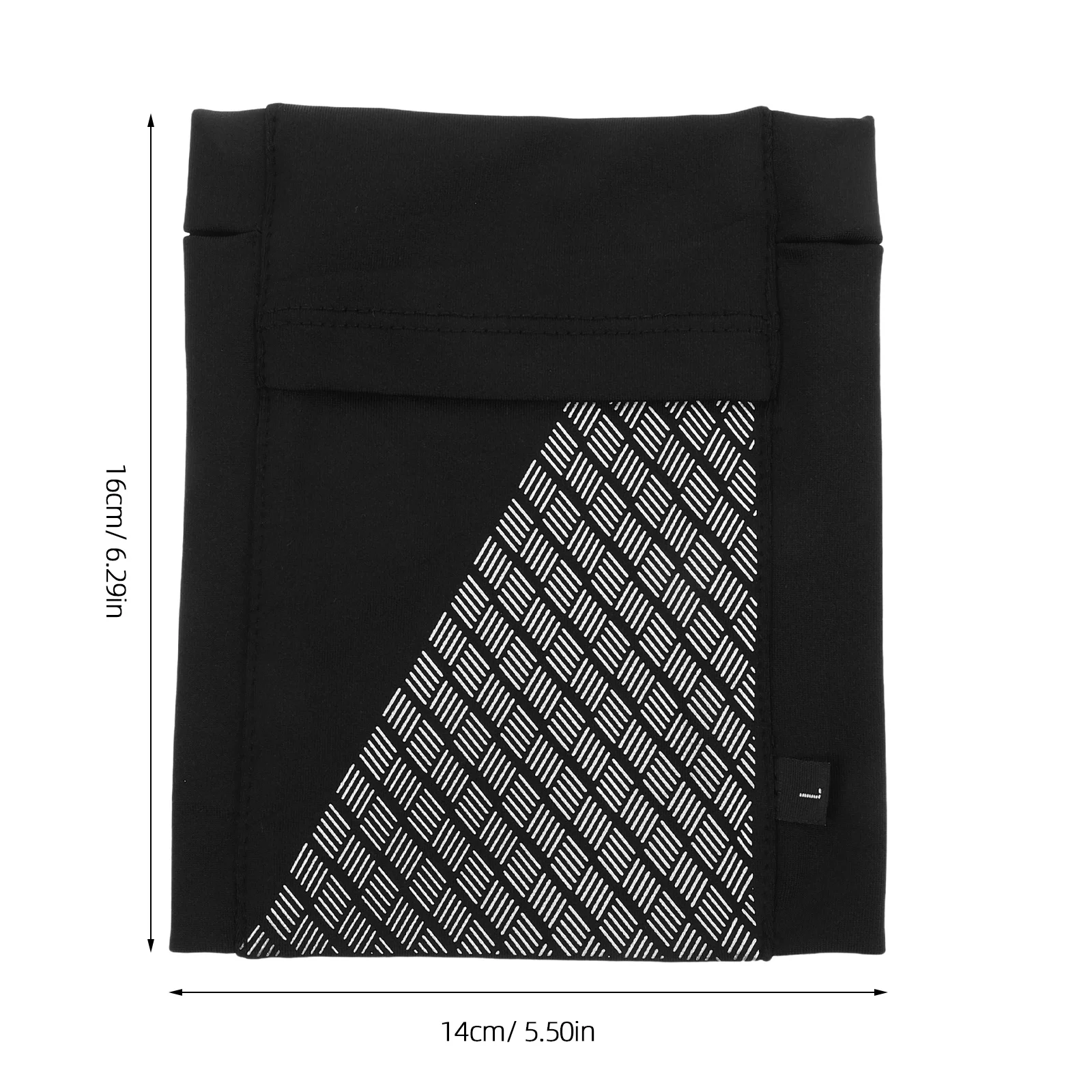 야간 러닝용 반사 디자인의 유니버설 러닝 암밴드 슬리브, 남녀 공용 야외 운동용 핸드폰 홀더 암백