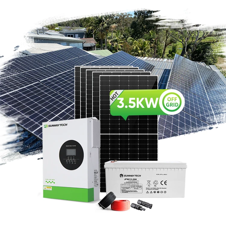 Off Grid Solar System Complete Lead Acid 3000w 3.5 3500w Offfgrid Solar System 3kva