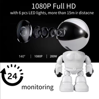 Smart Robot WiFi IP Camera 1080P HD Baby Monitor & Home Security