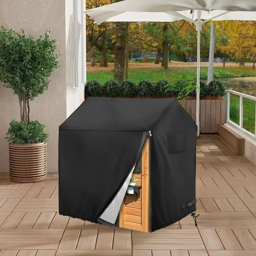 Cubierta para Casa de Juegos Infantil, Lona Resistente de Oxford 210D, Impermeable y Portátil, para Proteger el Hogar de los Niñ