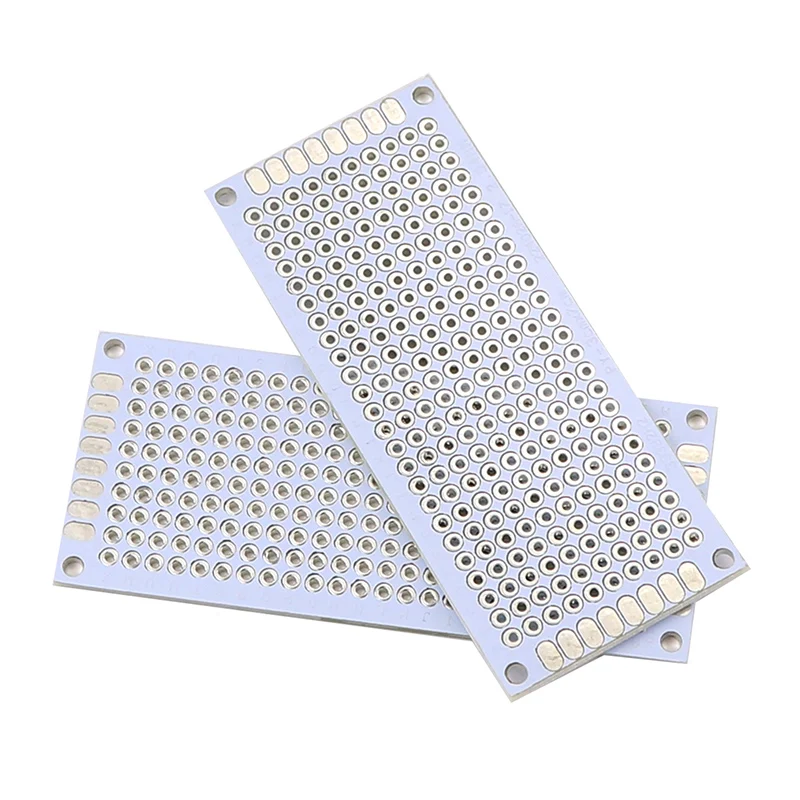 5/10 pièces carte PCB Prototype carte blanc 2x 8/3x 7/4x 6/5x 7/7x9cm cartes de Circuit imprimé Double face pour projet de soudure de bricolage