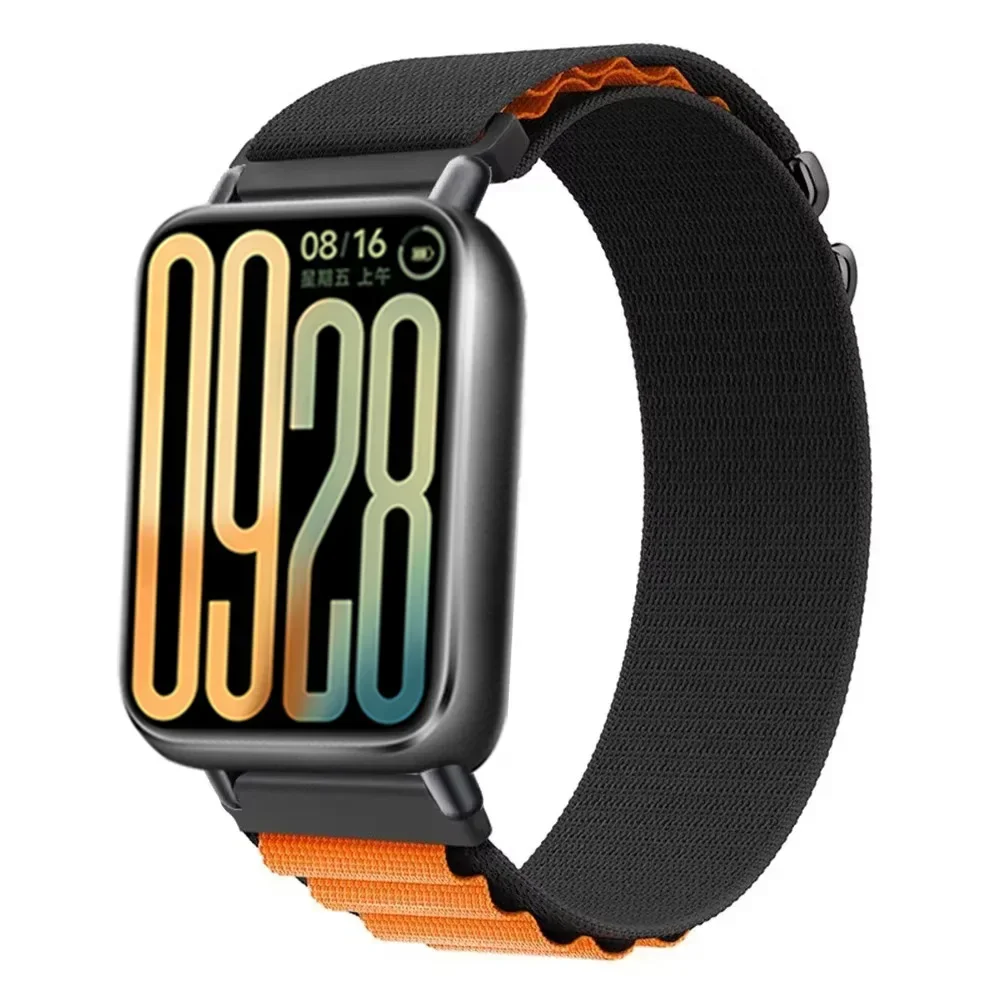 Alpine Nylonarmband für Redmi Watch 4/5, bequemes, atmungsaktives Zubehör-Armband, Xiaomi Mi Band 8 Pro/9 Pro-Armband, Correa