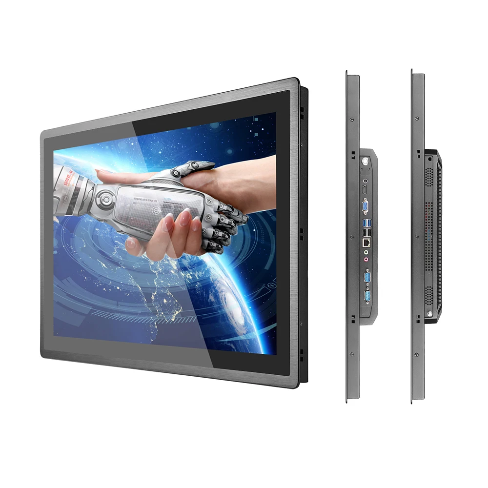 

Industrial 21.5 Inch RS232 Embedded/Wall Mount All In One Panel PC IP65 Waterproof IPC J1900 CPU Capacitive touch panel pc