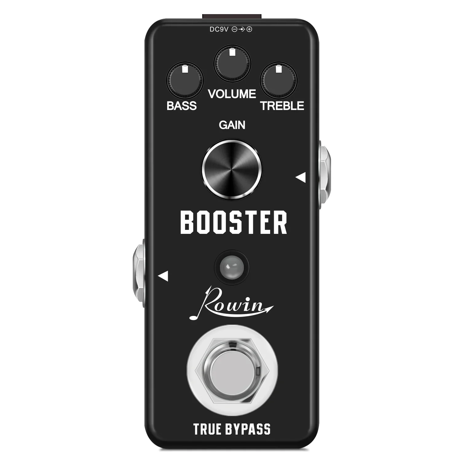 Rowin Guitar Pedal Booster Effect Pedals Boost Effector Pure Analog Signal Amplification Sound Bass Volume Treble