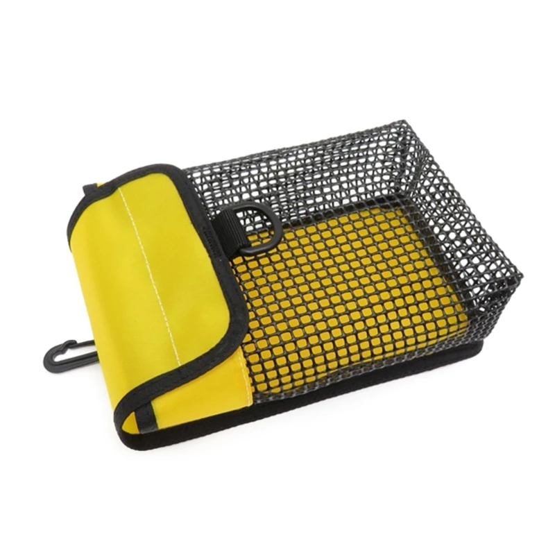 Snorkeling Equipment Carry Pouches Buoys Mesh Storage Pocket Divings Gear Bag H58D