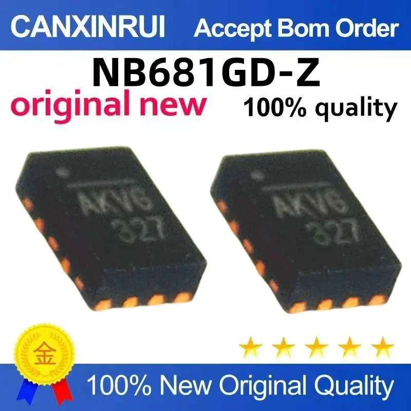 

(5-100 pieces) Brand new original NB681GD-Z NB681GD AKVF AKVG AKV 13AKVH QFN13