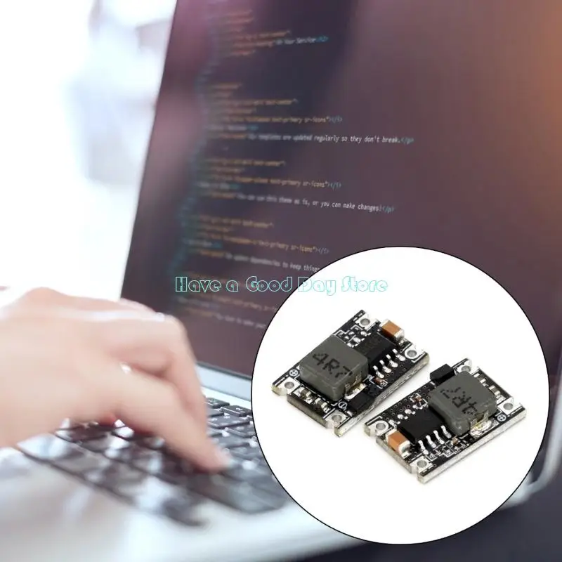 462D 2Pcs Mini DC3A Power Converters 5V 30V Input To 5V 1.8A Output Module Small Size