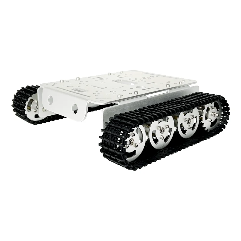 5KG Load T200 Metal Tank Chassis Tracked with 12V Motor Robotic Car For Arduino Raspberry Pi Robot DIY Kit Programmable RC Tank