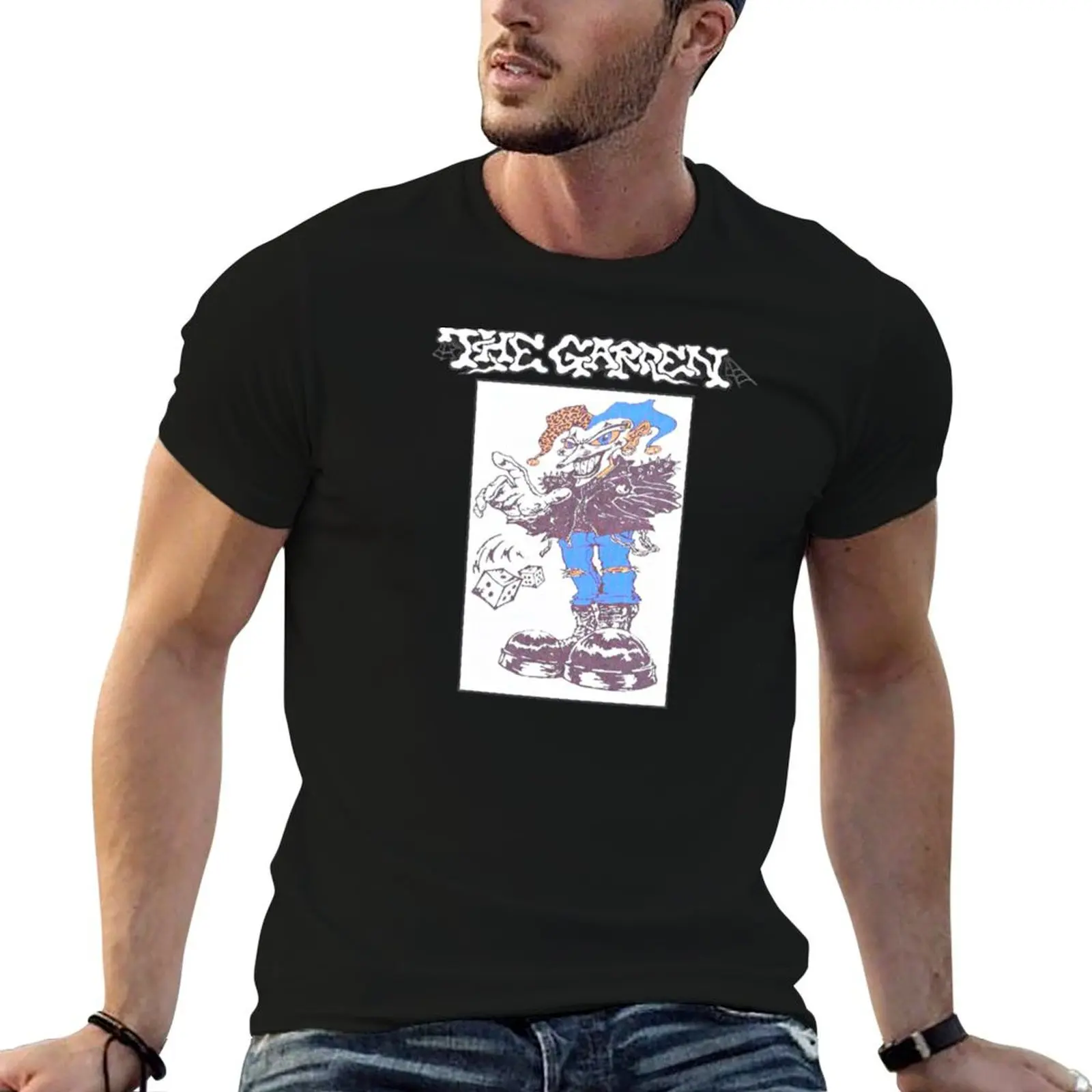 The Garden Clown T-Shirt Basic Casual Short Sleeve Cotton Shirt