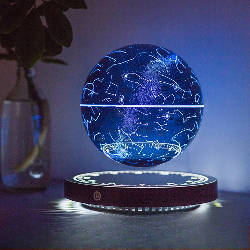 Maglev Ornament Star Ball Figure Creative Atmosphere Night Light Decoration Ornament Office Decoration Desktop Ornament