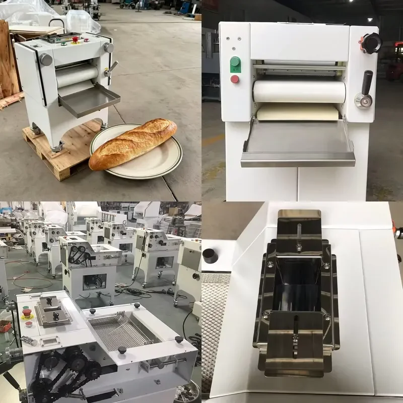 Mini Toast Dough Forming Machine Dough Tablet Baking Machine Dough Roller for Baguette Making