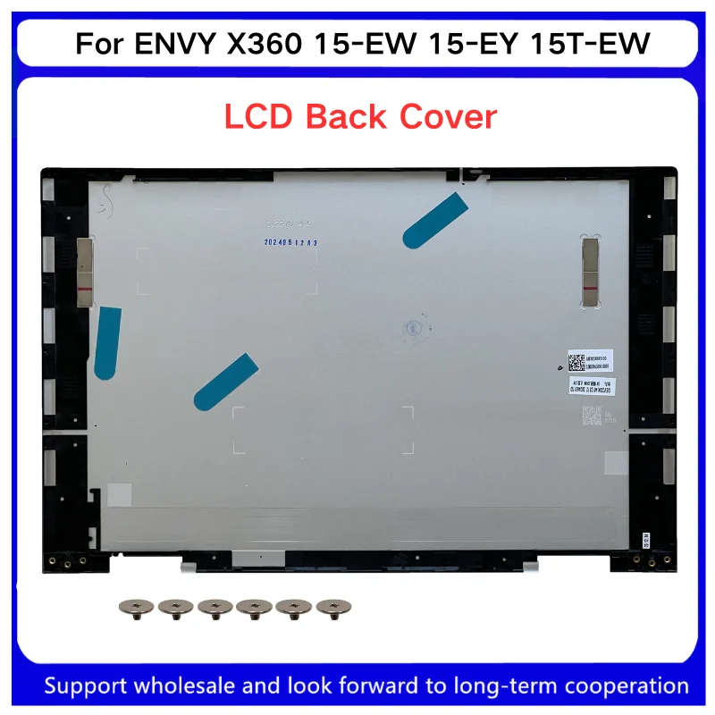 New For Kailxuling ENVY X360 15-EW 15-EY 15T-EW LCD Hinges/LCD Back Cover A Shell Hinged screen back cover notebook shell