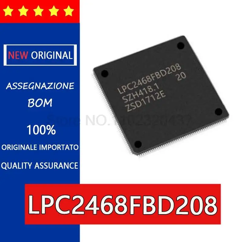 LPC2468FBD208 LPC2468 QFP208 2468FBD208 patch integrated circuit IC chip home furnishings LQFP-208 LQFP208