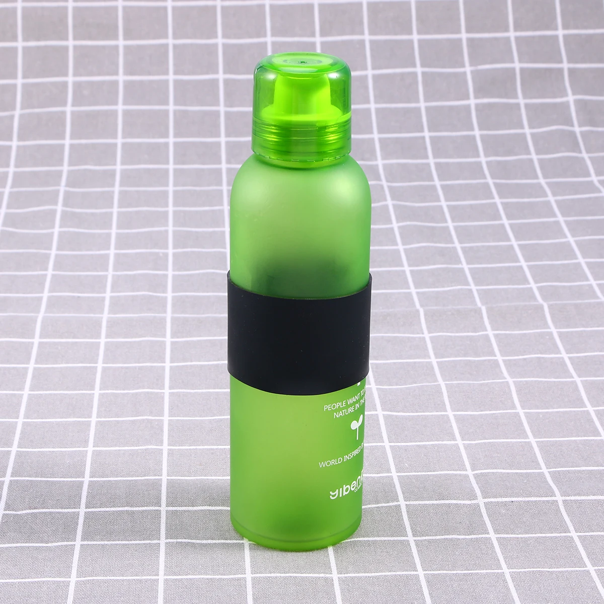 

Anti-slip Heat Insulation Sleeve Bottle Protective Silicone Glass Cover Case Resistant Black