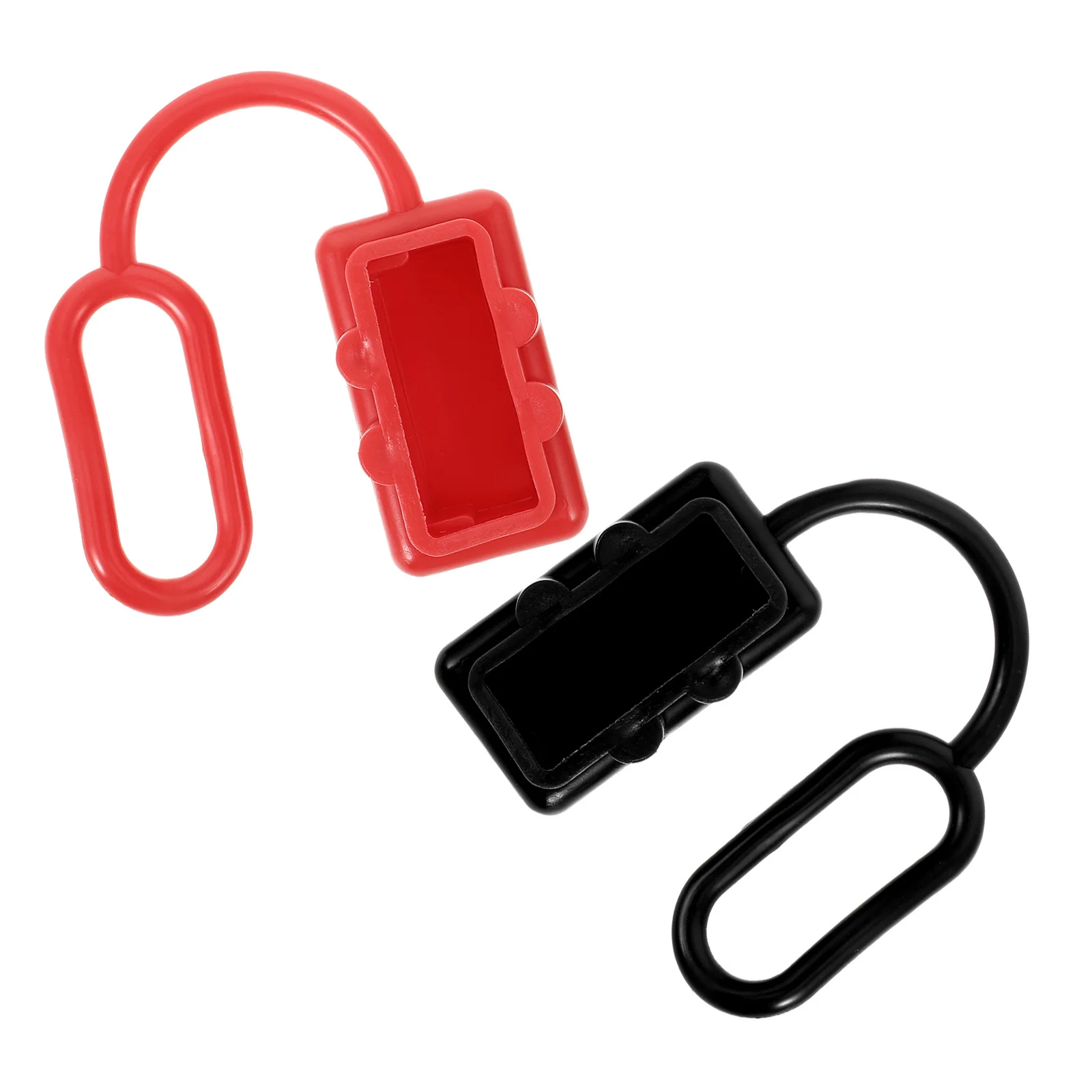 

2pcs Dc Power Connector Dust Caps Simple Design Easy Installation Sealing Protection For Quick Connectors Power