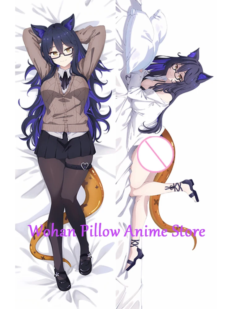 

Dakimakura Anime Pillow Cover Akane Kurosawa Double Sided Print Life-size Halloween Christmas Decoration