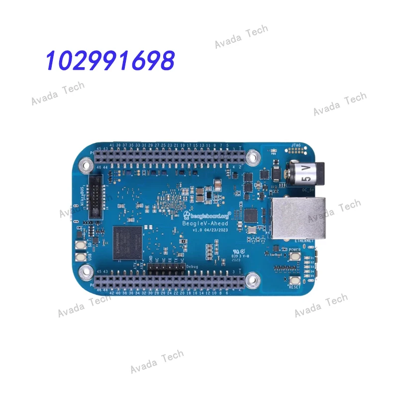 102991698 Single Board Computers BeagleV-Ahead Quad-Core RISC-V 64GCV 2.4GHz/5GHz Antenna