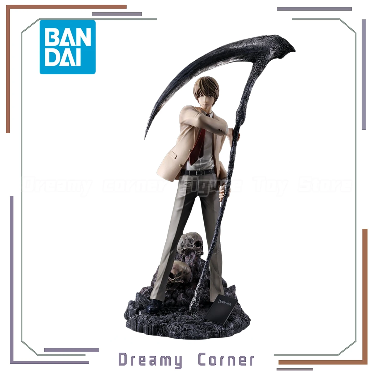 

【В наличии】Оригинальная фигурка BANDAI SPIRITS Ichiban Kuji DEATH NOTE A Ver. Ягами Лайт, модель-игрушка, украшение