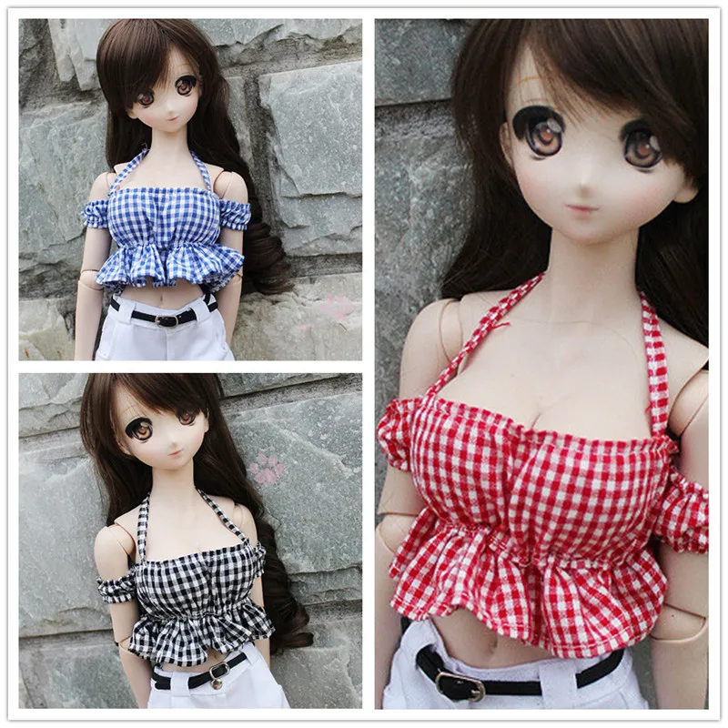 Lovely Sling wrapped chest Top For BJD Doll 1/4 MSD,1/3 SD16 DD Doll Clothes CWB167