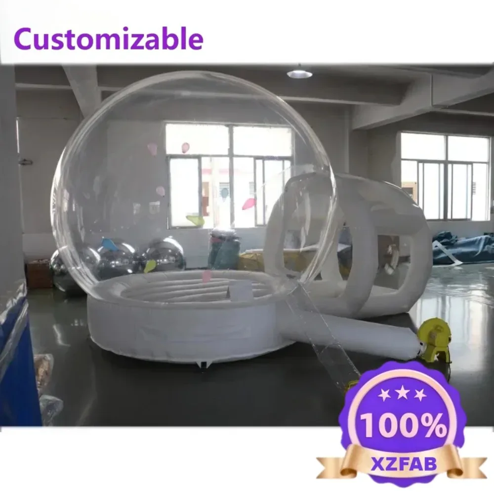 Factory Direct 2026 Trending Hot Products Snow Globe Bubble House Inflatable Casa De Burbujas Transparente Balloon Bubble House
