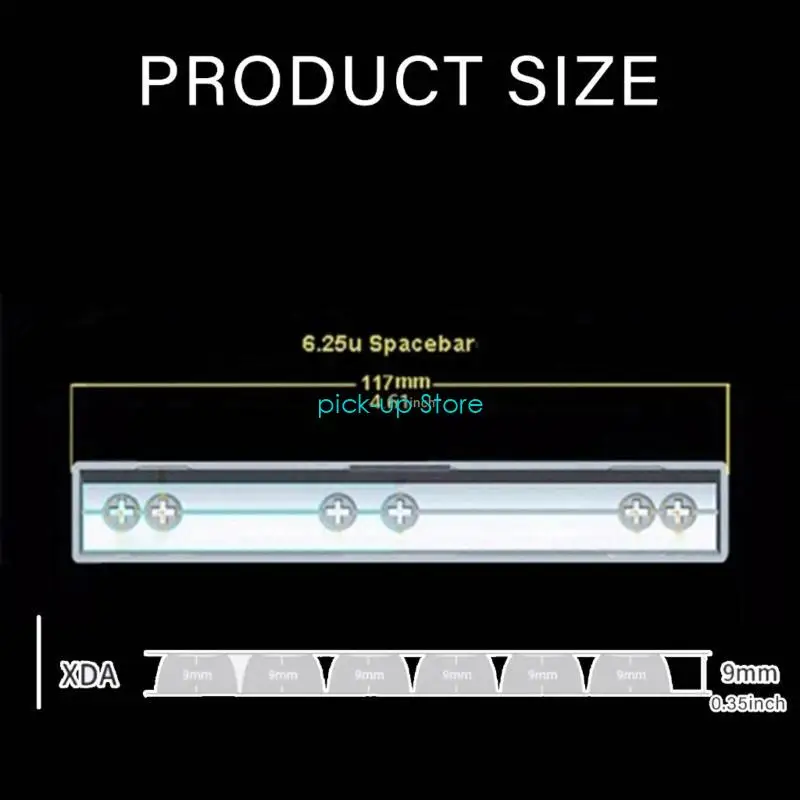 Q5WA XDA Perfil Keycaps PBT sublimations para 125 tecidos teclados mecânicos