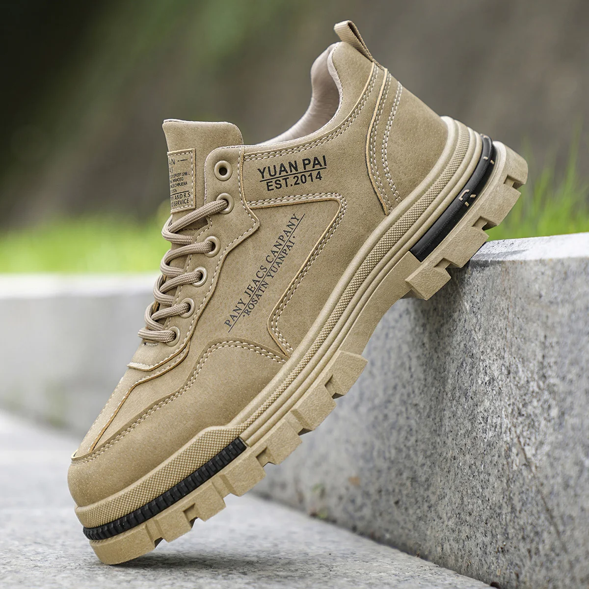 

Men's casual sports outdoor hiking trendy fashion street comfortable Barefoot Wide Toe Shoe Walking Shoes