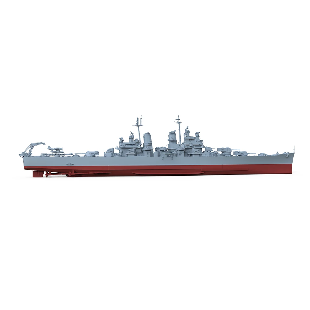 SSMODEL 1/1800 1/2400 1/3000 USS Baltimore Heavy Cruiser 1943 CA-68 Military Model Kit Miniature Static Model