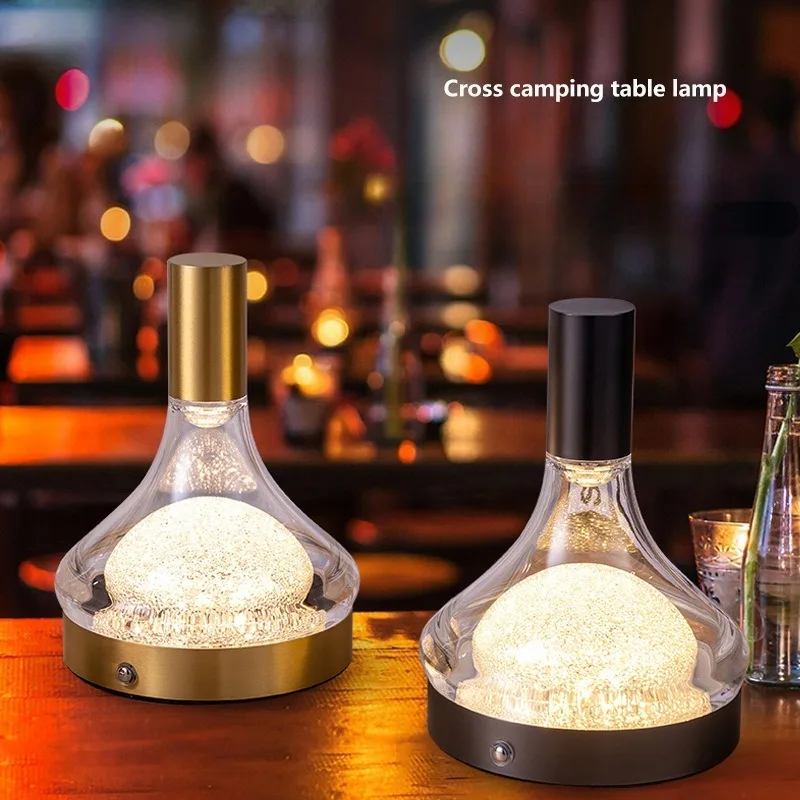 Modern Decorative Bottle Night Light Creative Mini Table Lamp for Bedroom Bar Restaurant and Desktop Ambiance Home Decoration