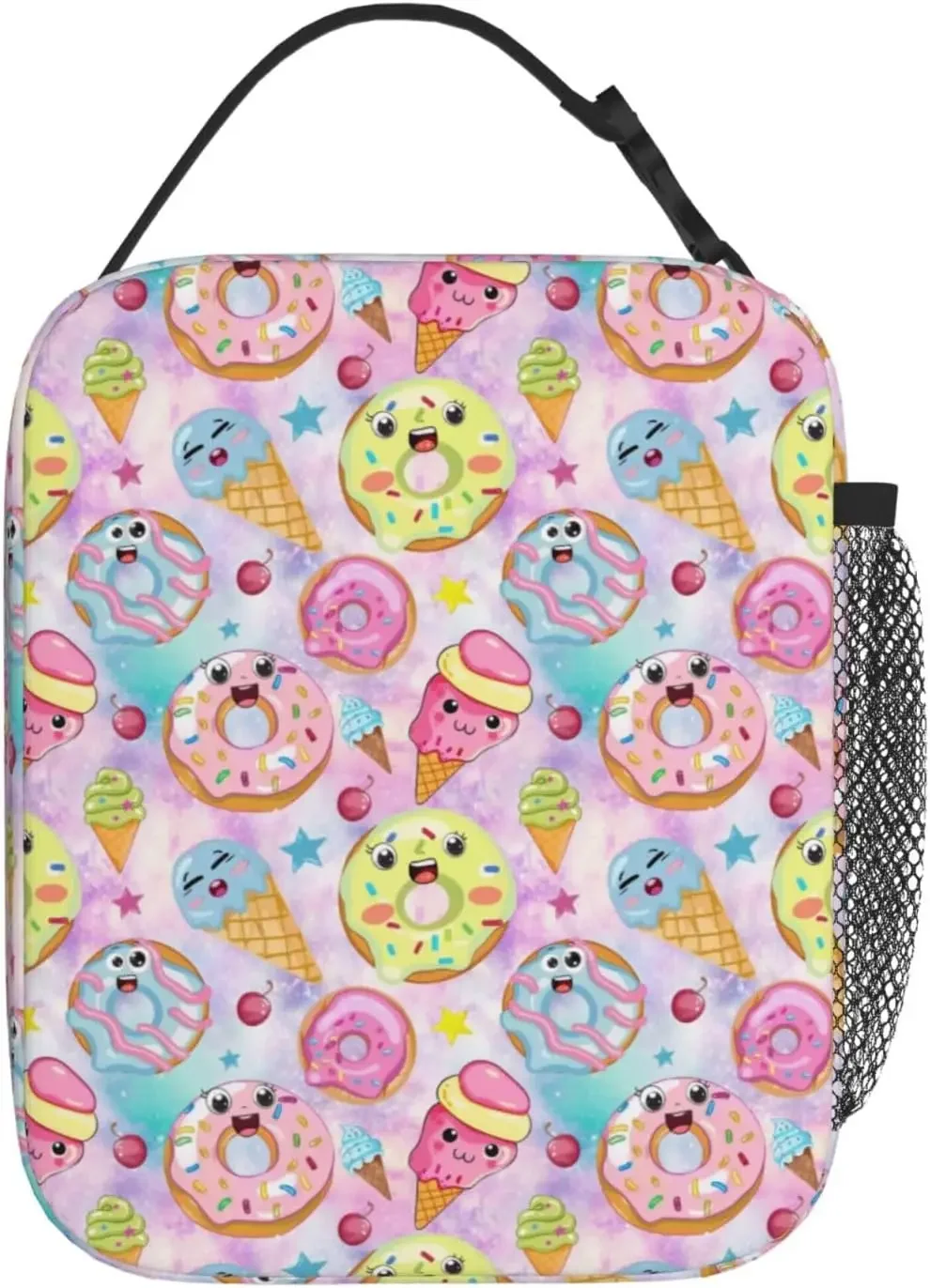 Pink Girl  Bag Ice Cream  Donut  Donut  Lunch Boxes For Kids Donut  lunch bags for men   lunch bags for women