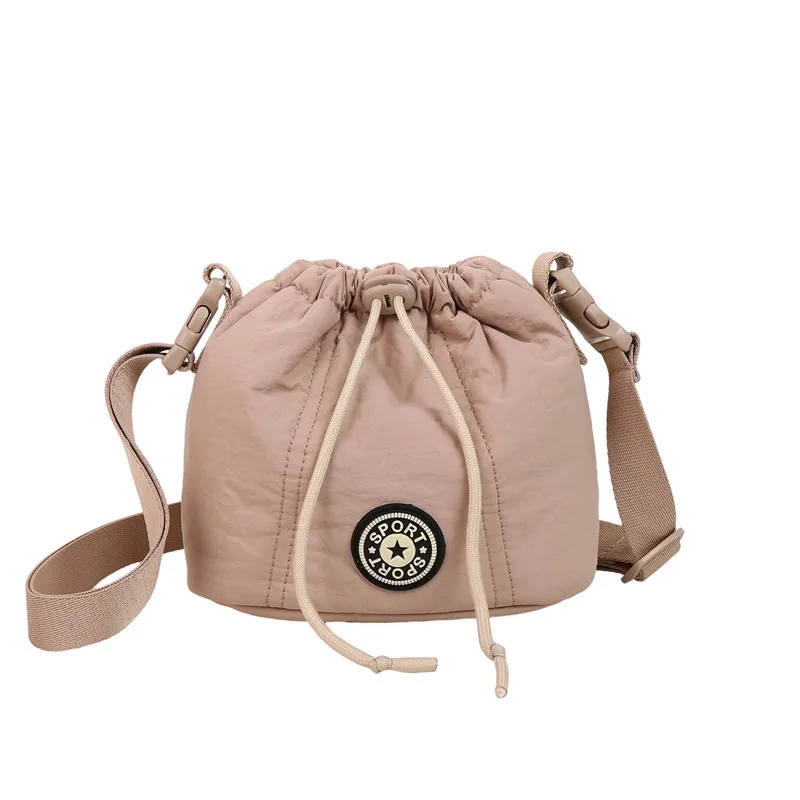 

2025 New Women's Niche Original Drawstring Bucket Bag - Lightweight Waterproof, Multi-Use for Outdoor