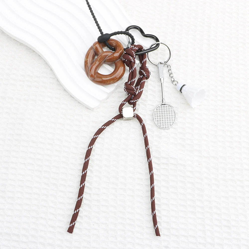 Trendy Colored Rope String Bag Charms New Luxury Designed Braided  Straps Bag Decorations Multipurpose Rope Fashion Bag Keychain