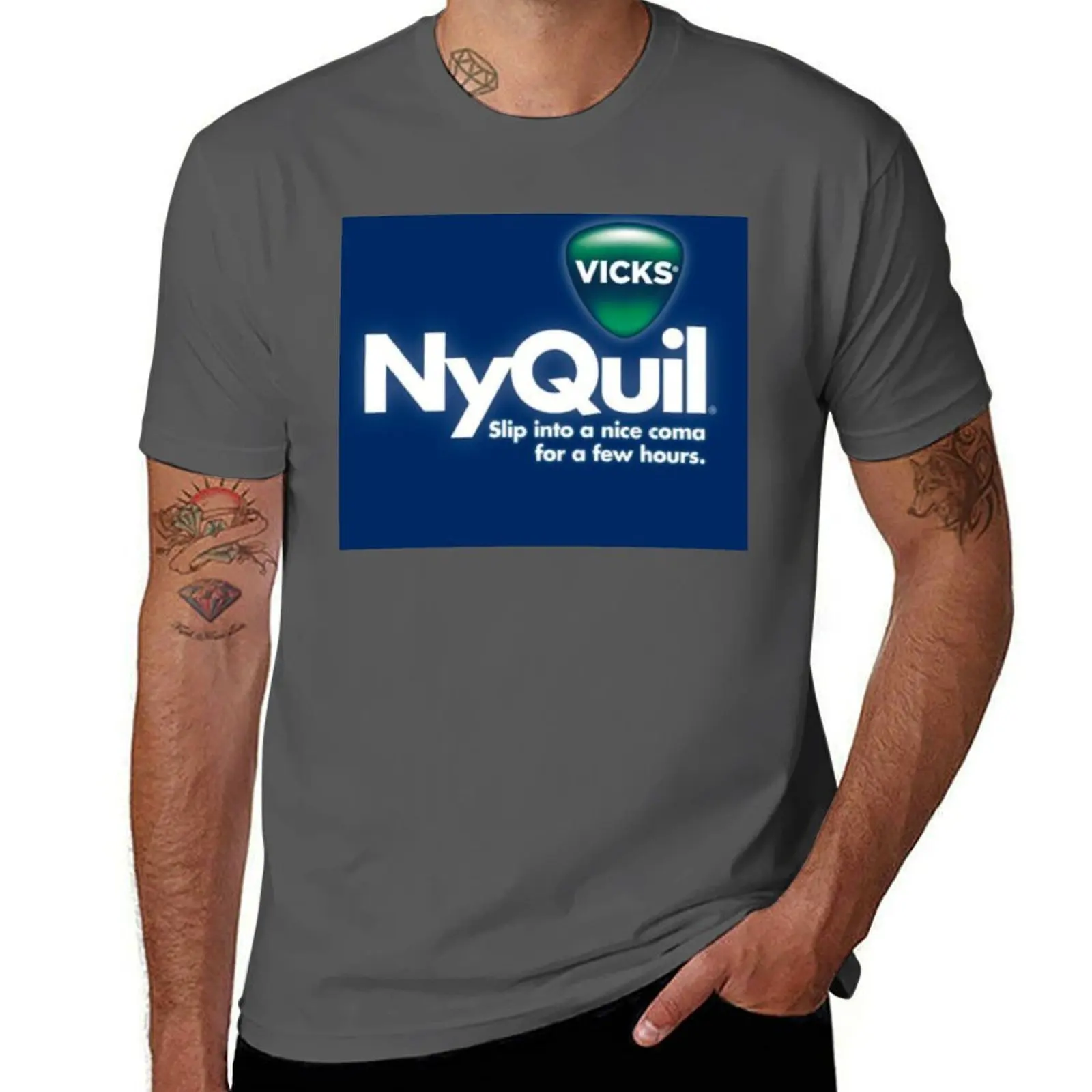 

NyQuil T-Shirt t shirts cotton 100% man t shirt designer T-Shirt