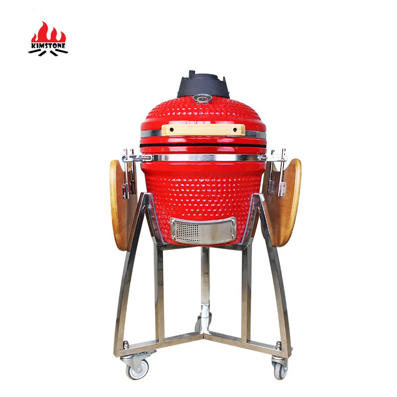 16 'Kamado Grill Commercial Household Party Grilled Chicken BBQ Smoke Oven Ceramic Grill