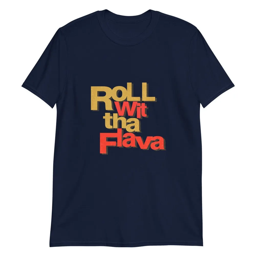 Hip Hop T Shirt Flavor Unit Roll Wit Tha Flava Classic Rap