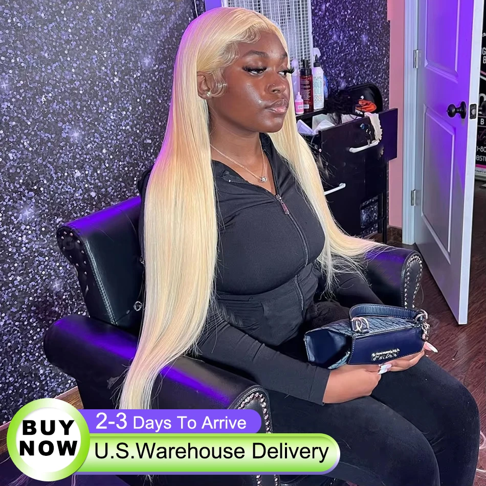 30 بوصة 200 الكثافة 613 Hd الدانتيل الباروكة الأمامية 13x6 13x4 شقراء مستقيم الدانتيل شعر مستعار أمامي الشعر البرازيلي 100% الشعر البشري للنساء #1