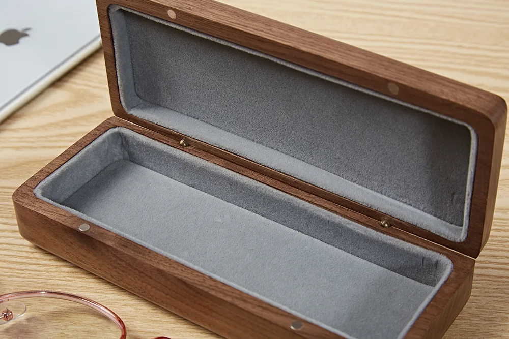 Wooden Sun Glasses Box Eyewear Case Accessories Portable High Quality Storage Glasses Holder Wood Eye Glass Cover Organizer