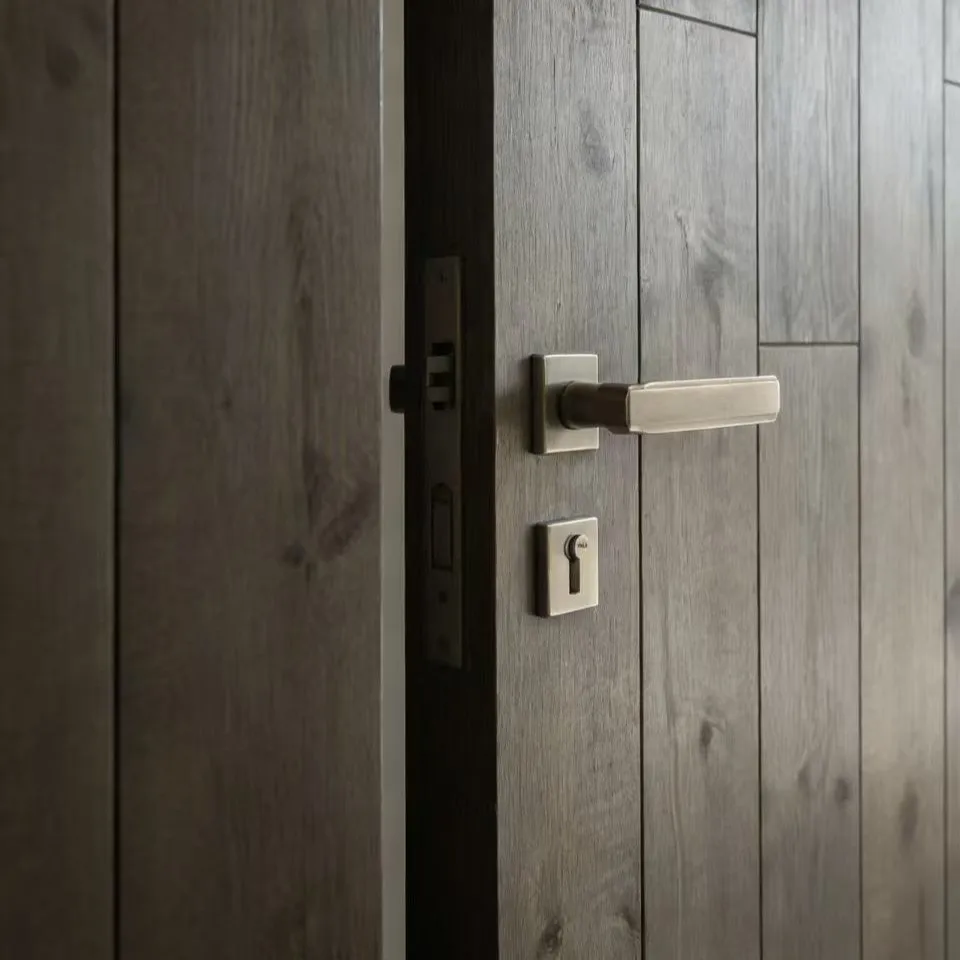 

Customization China Manufacturer Indoor High Quality Interior Bedroom Door Solid Wood Door Paint Booth Door