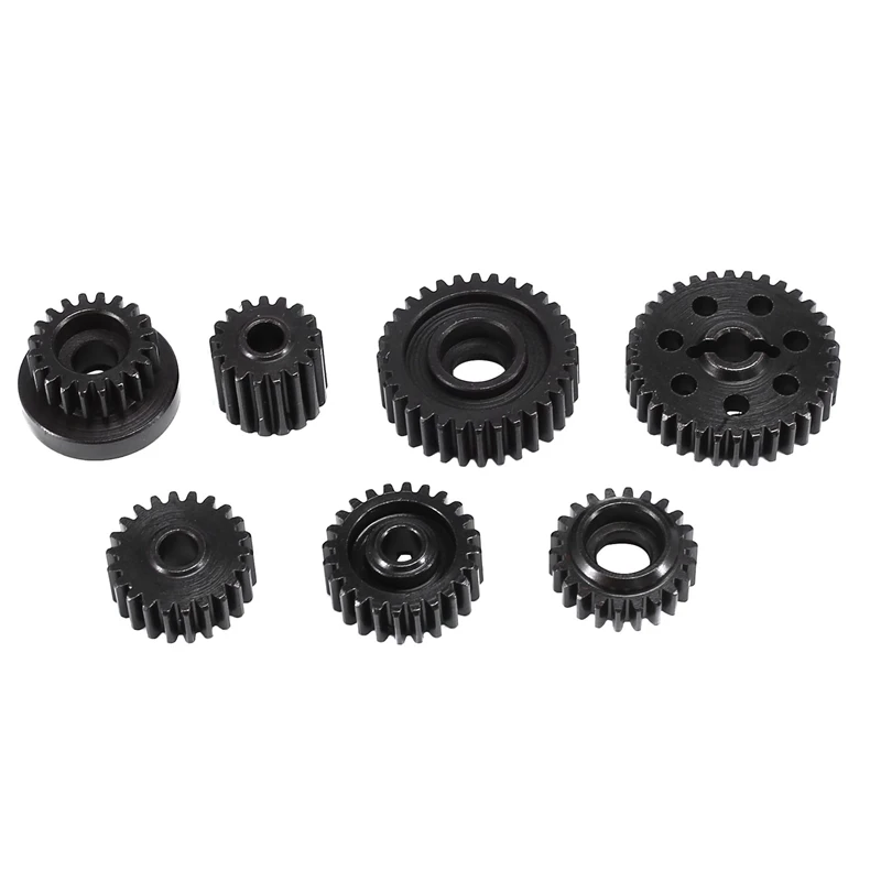 L81A 2025-2X Metal Steel Gearbox Gears Set For Yikong YK4082 YK4102 YK4103 Absima Sherpa RC Crawler Car Upgrades Parts Accessori