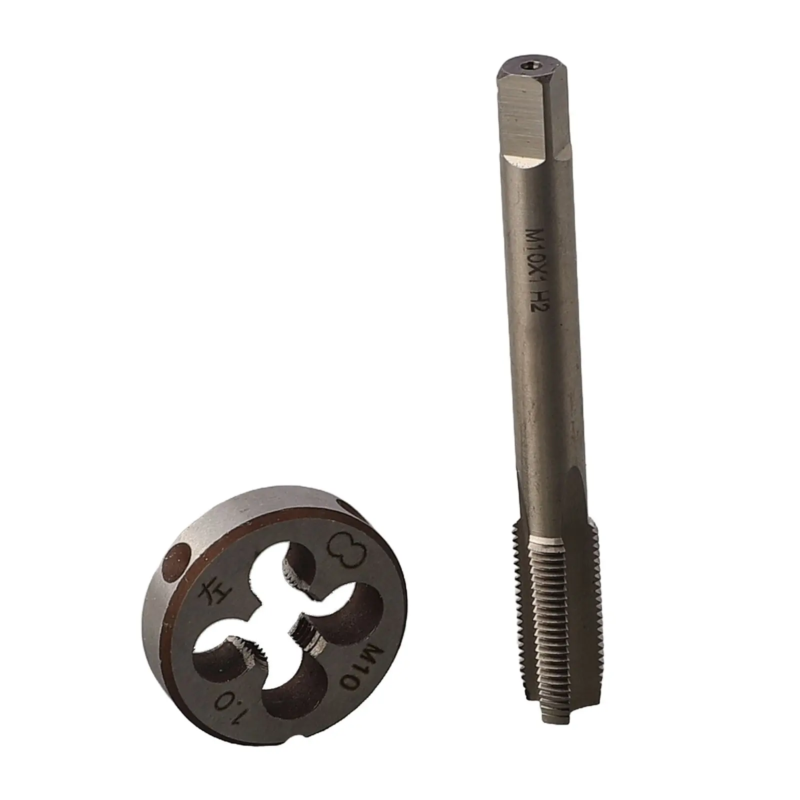 Gewindebohrer und Gewindeschneider 1 * M10 X 1,0mm Gewindeschneider 1 * M10 X 1,0mm Gewindebohrer 1,0mm HSS Langlebig Hochwertig 1,0mm Gewindebohrer – Detail 9