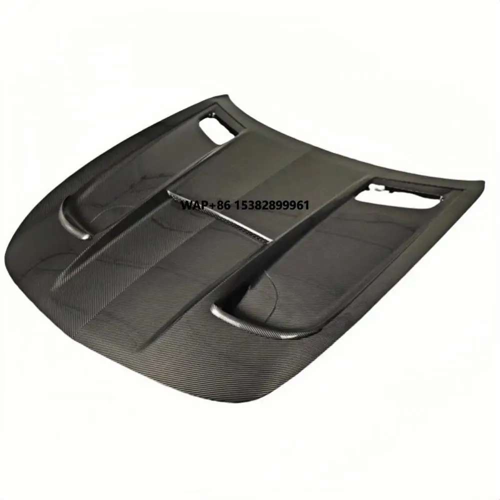 High Quality Dry Carbon Fiber Engine Hood and Body Kit for GT GTS GTR Retrofit Upgrade BlackSeries