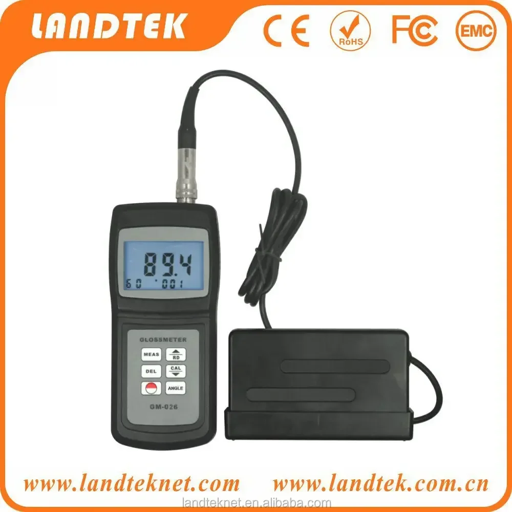 LANDTEK Portable Digltal Car Paint Coating Gloss Meter GM-268 ( 20/60/80 )  0-200GU