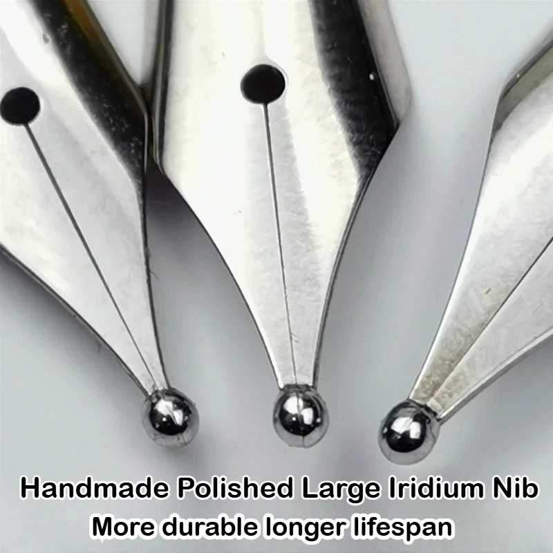 3/1 PCS Handmade Polished Large Iridium Nib Fountain Pen Nib 26mm 35mm Nib For JINHAO MAJOHN Office School Supplies Stationery