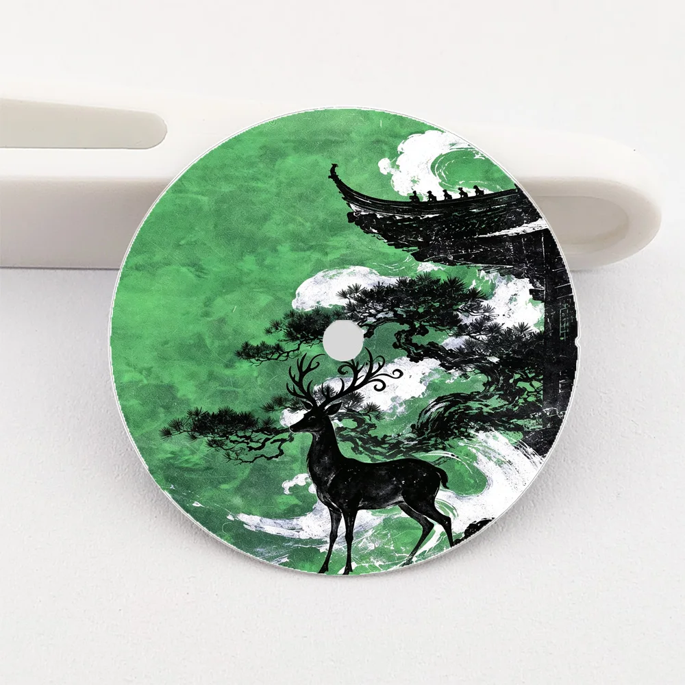 Men's 28.5mm Watch Dial with NH35 Movement Animal Style Creative Color Print Suitable for Men's Watch Parts