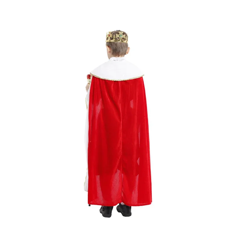 Halloween Re Il Piccolo Principe Costume Cosplay Corona Per Adulti Bambini Festa Di Compleanno Vestito Festa Di Carnevale Senza Bacchetta