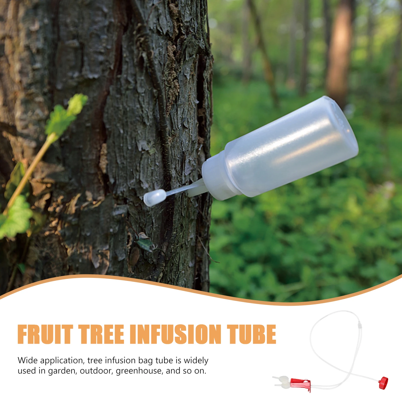 

Citrus Nutrient Solution Tube 4 Sets Auto Drip Tree Infusion Bag Tubes Gardening Supplies Plastic Fruit Trees Night Glow Set