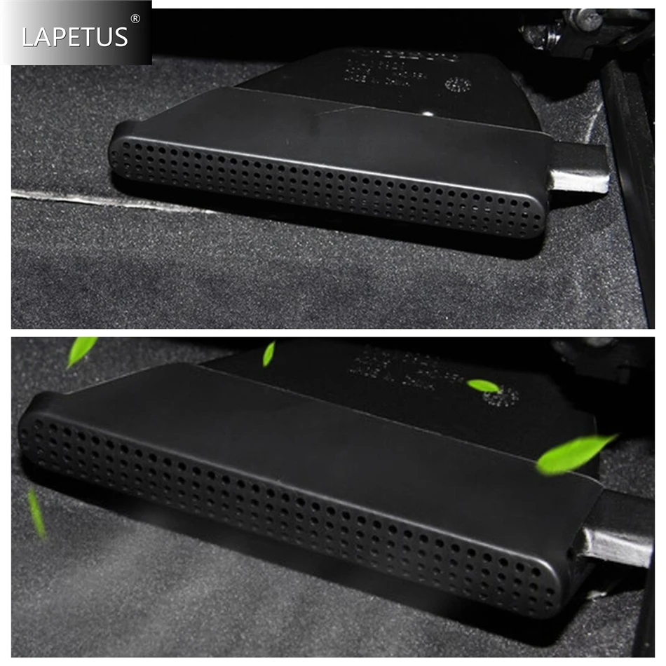 

Черное автокресло ниже кондиционера, вентиляционное отверстие, протектор, молдинг, аксессуары, накладка, подходит для VOLVO XC60 2018-2024