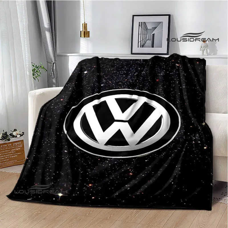 3D Retro V-Volkswagen blankets picnic blanket Warm Flannel blankets Soft and comfortable blanket bed linings Birthday Gift