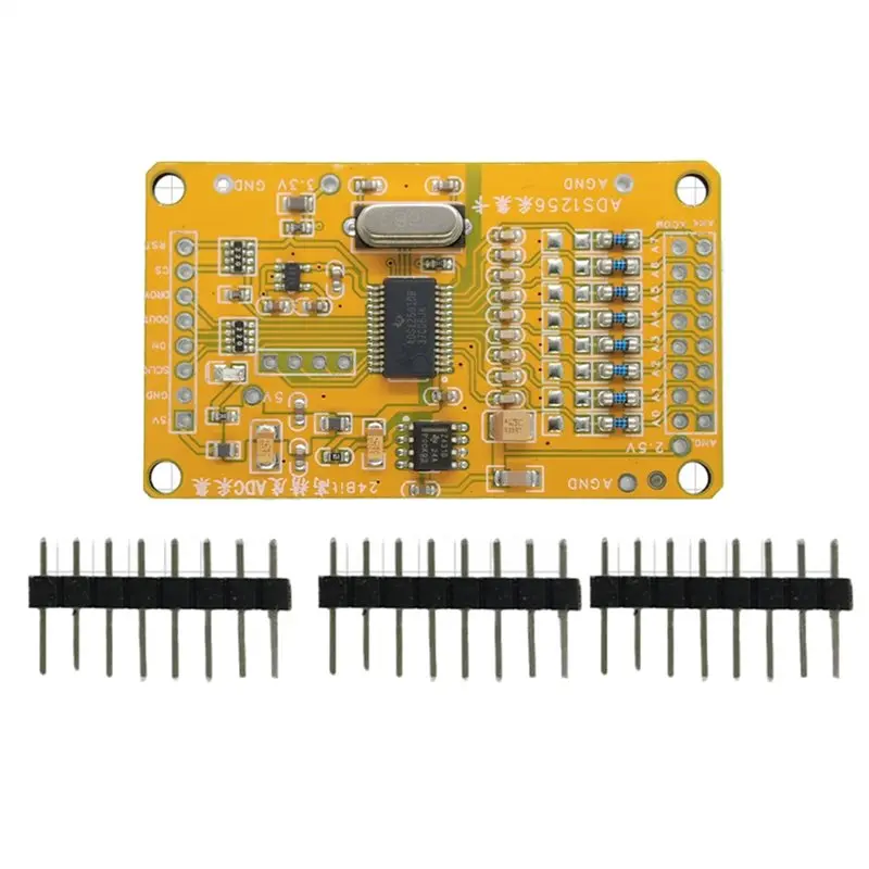 Classic-High Precision 24 Bit 8 Channel ADC ADS1256 AD Module For Data For Collecting Acquisition Card