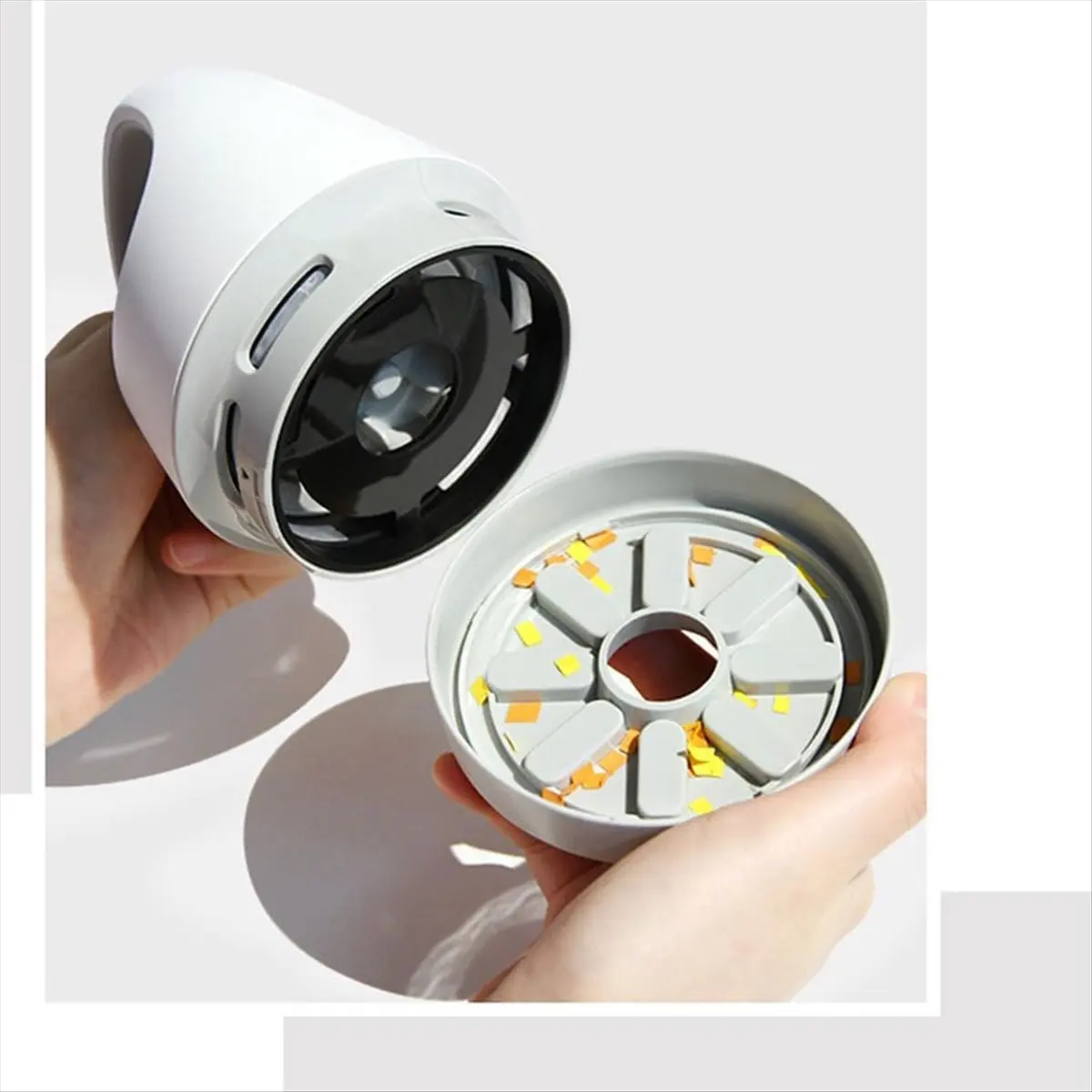 Top Sale Desktop Vacuum Cleaner, Mini Desk Vacuum with Vacuum Nozzle Cleaning Brush, Small Table Dust Vacuum Cleaner