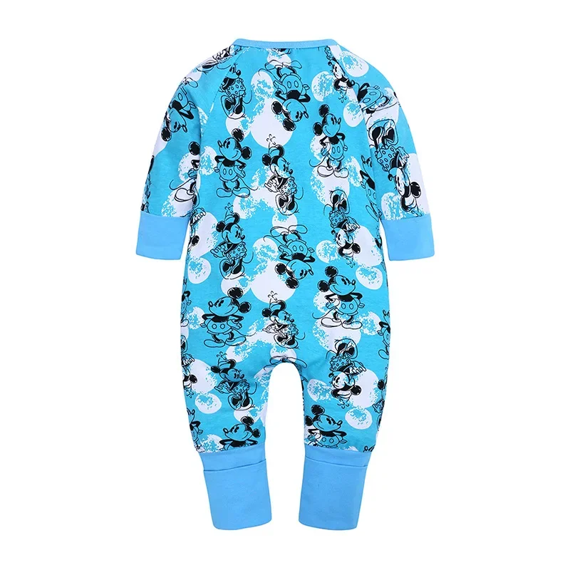 Newborn Cartoon Mickey Minnie Baby Boy Clothing Baby Romper Girl Roupas Bebes Infant Jumpsuit Cotton Toddler Rompers Pajamas Kid